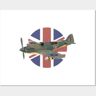 Fairey Firefly British WW2 Airplane Posters and Art